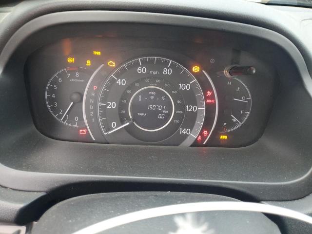 5J6RM4H34DL019554 - 2013 HONDA CR-V LX ნაცრისფერი ფოტო 9