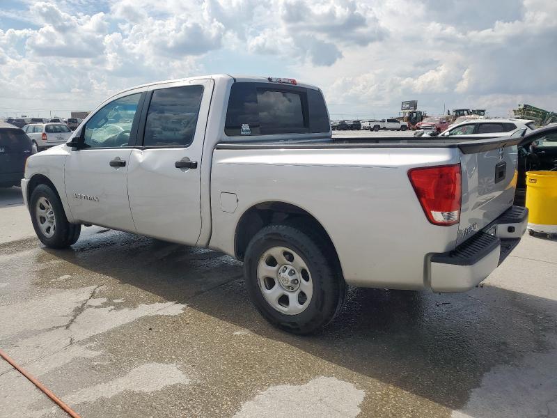 1N6BA0EK7DN312435 - 2013 NISSAN TITAN S SILVER photo 2