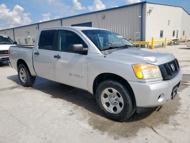 1N6BA0EK7DN312435 - 2013 NISSAN TITAN S SILVER photo 4