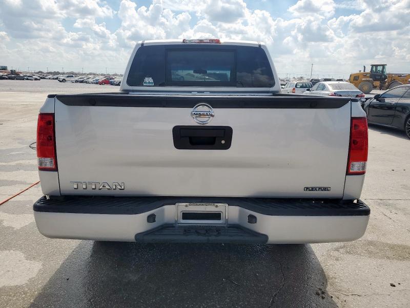 1N6BA0EK7DN312435 - 2013 NISSAN TITAN S SILVER photo 6