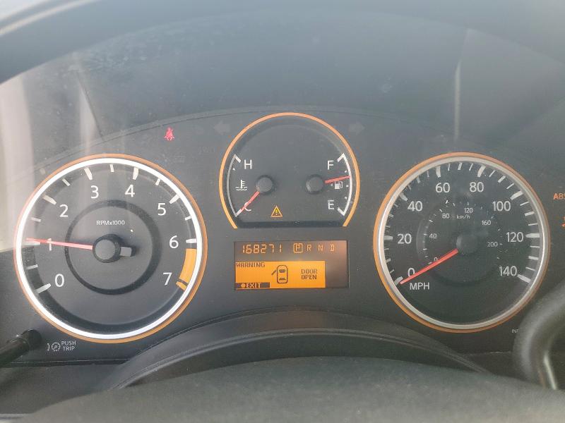 1N6BA0EK7DN312435 - 2013 NISSAN TITAN S SILVER photo 9