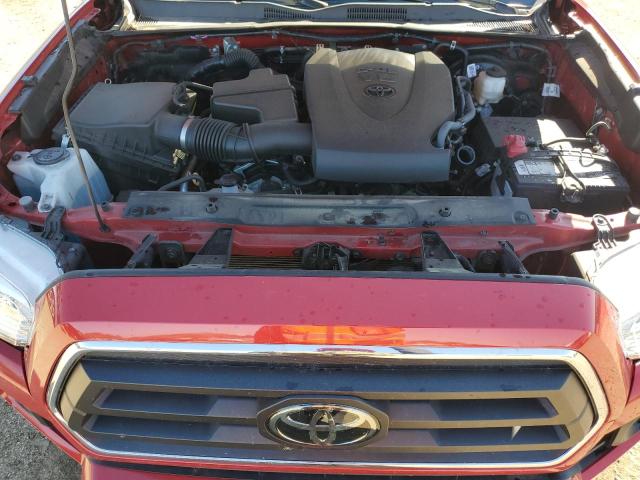 3TMCZ5AN0PM610191 - 2023 TOYOTA TACOMA DOUBLE CAB RED photo 11