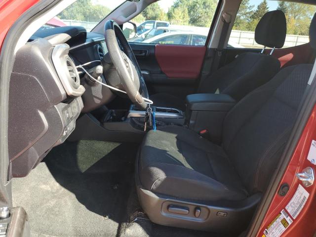 3TMCZ5AN0PM610191 - 2023 TOYOTA TACOMA DOUBLE CAB RED photo 7