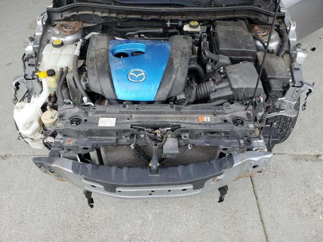 JM1BL1M85C1696052 - 2012 MAZDA 3 I ვერცხლისფერი ფოტო 11