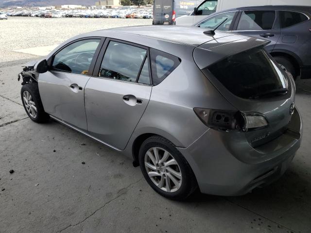JM1BL1M85C1696052 - 2012 MAZDA 3 I ვერცხლისფერი ფოტო 2