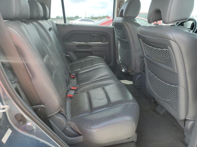 5FNYF18517B027369 - 2007 HONDA PILOT EXL BLUE photo 11