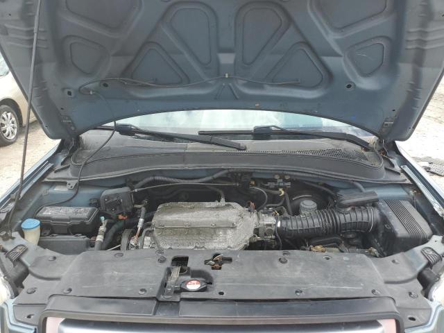 5FNYF18517B027369 - 2007 HONDA PILOT EXL BLUE photo 12