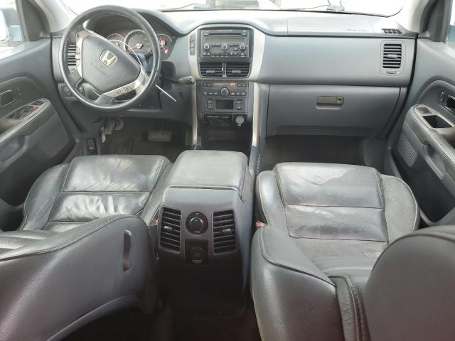 5FNYF18517B027369 - 2007 HONDA PILOT EXL BLUE photo 8