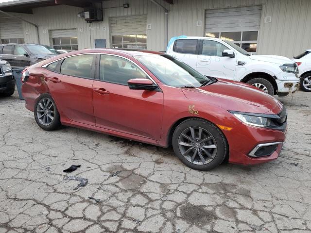 JHMFC1F77KX010383 - 2019 HONDA CIVIC EXL წითელი ფოტო 4