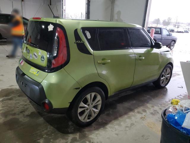 KNDJP3A50E7712910 - 2014 KIA SOUL + GREEN photo 3