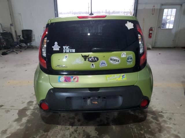 KNDJP3A50E7712910 - 2014 KIA SOUL + GREEN photo 6