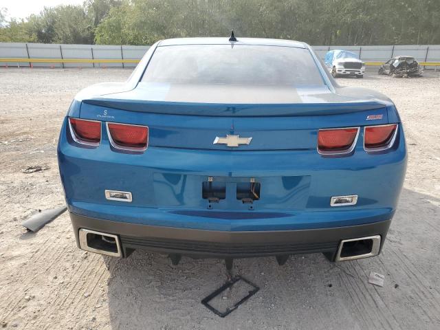 2G1FK1EJ7A9130983 - 2010 CHEVROLET CAMARO SS BLUE photo 6