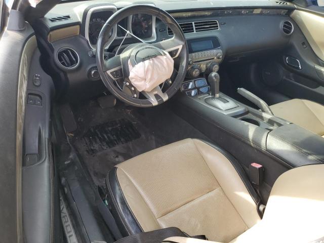 2G1FK1EJ7A9130983 - 2010 CHEVROLET CAMARO SS BLUE photo 8