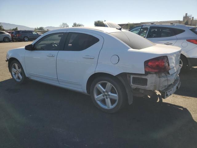 1C3CDZAB2DN612929 - 2013 DODGE AVENGER SE WHITE photo 2