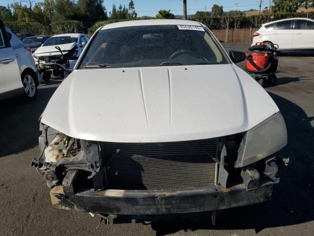 1C3CDZAB2DN612929 - 2013 DODGE AVENGER SE WHITE photo 5