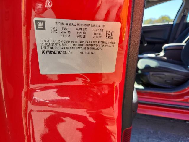 2G1WB5E39C1333013 - 2012 CHEVROLET IMPALA LT Qırmızı foto 12