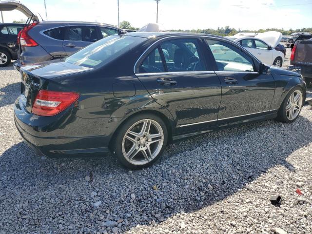 WDDGF8BB7CA728073 - 2012 MERCEDES-BENZ C 300 4MATIC BLACK photo 3