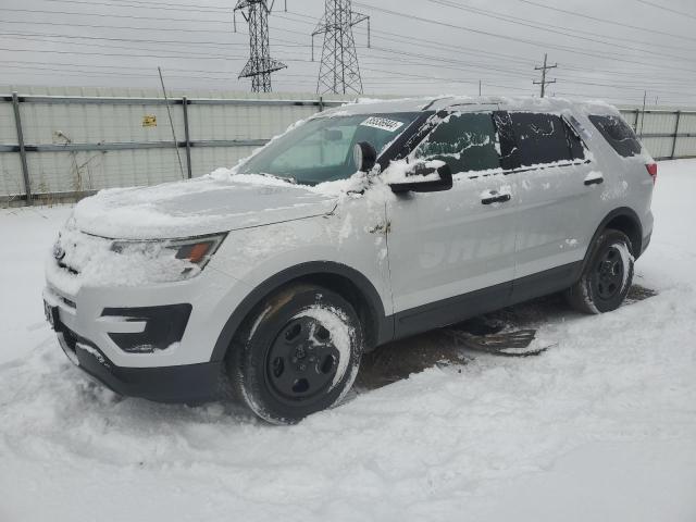 1FM5K8AR1JGB58363 - 2018 FORD EXPLORER POLICE INTERCEPTOR 银色 照片 1