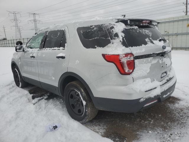 1FM5K8AR1JGB58363 - 2018 FORD EXPLORER POLICE INTERCEPTOR 银色 照片 2