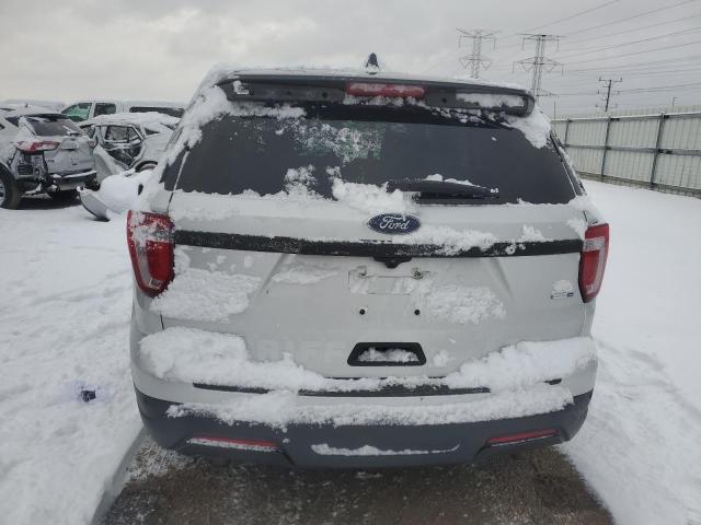 1FM5K8AR1JGB58363 - 2018 FORD EXPLORER POLICE INTERCEPTOR 银色 照片 6