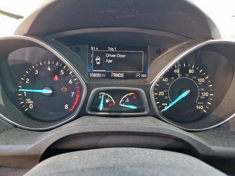 1FMCU9GD9HUA47008 - 2017 FORD ESCAPE SE 灰色 照片 9