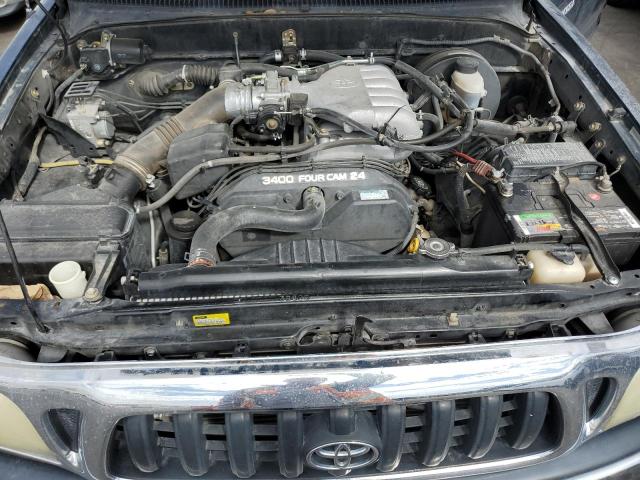 5TEGN92N54Z344233 - 2004 TOYOTA TACOMA DOUBLE CAB PRERUNNER BLACK photo 11
