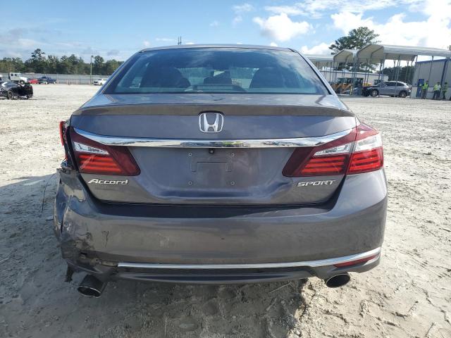 1HGCR2F55GA095677 - 2016 HONDA ACCORD SPORT 灰色 照片 6