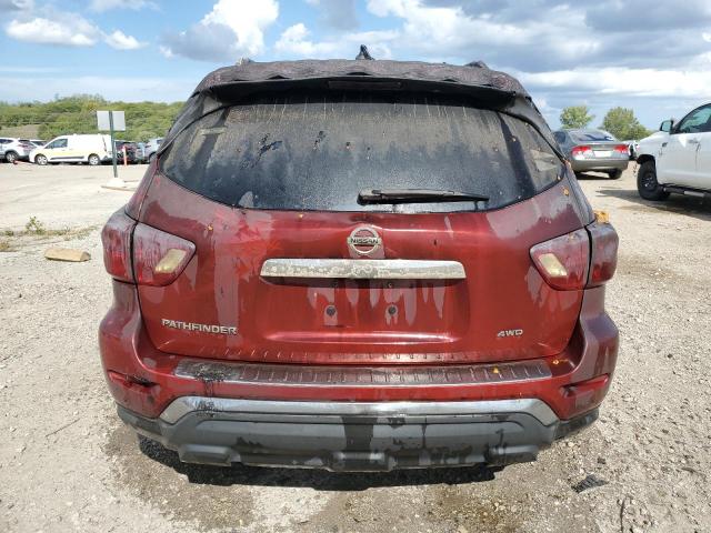 5N1DR2MM0HC682383 - 2017 NISSAN PATHFINDER S RED photo 6