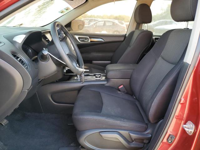 5N1DR2MM0HC682383 - 2017 NISSAN PATHFINDER S RED photo 7