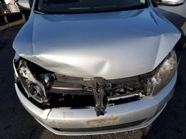 WVWDA7AJ7BW320222 - 2011 VOLKSWAGEN GOLF SILVER photo 11