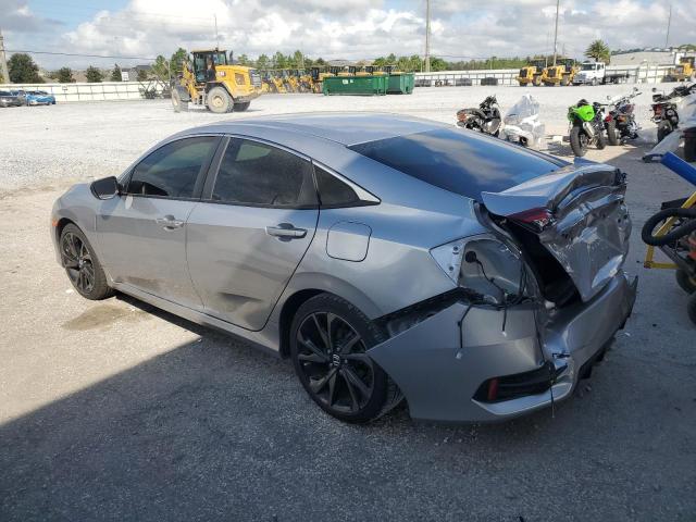 2HGFC2F84LH579361 - 2020 HONDA CIVIC SPORT 银色 照片 2