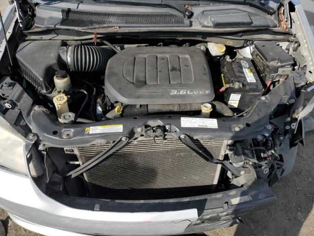 2A4RR8DG3BR799021 - 2011 CHRYSLER TOWN & COU TOURING L SILVER photo 12