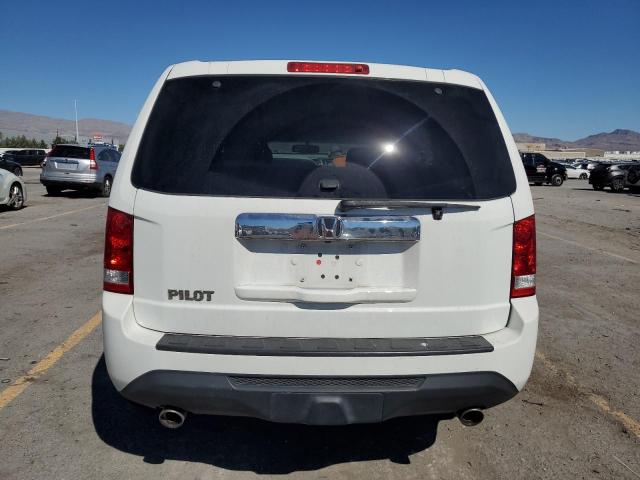 5FNYF3H5XEB027668 - 2014 HONDA PILOT EXL თეთრი ფოტო 6