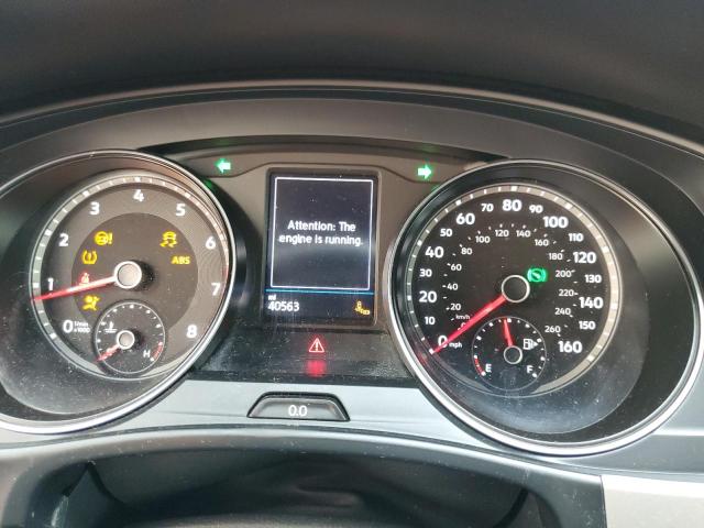 1V2YE2CAXLC229551 - 2020 VOLKSWAGEN ATLAS CROS SE GRAY photo 9