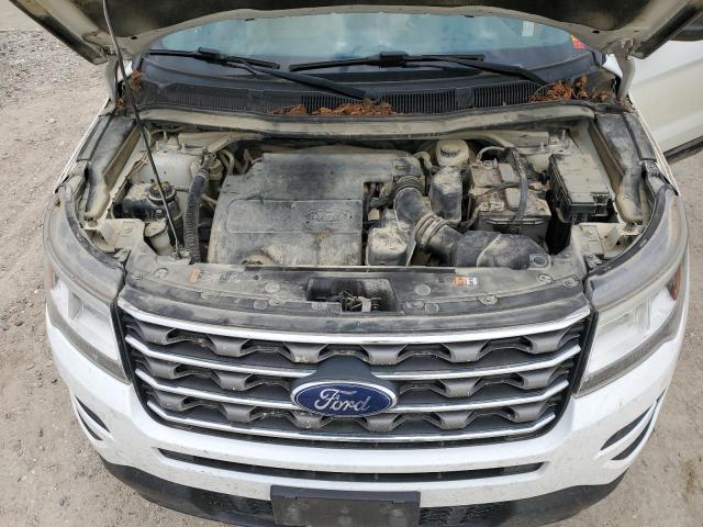 1FM5K8B84HGD87331 - 2017 FORD EXPLORER თეთრი ფოტო 12