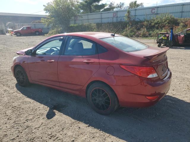 KMHCT4AE7HU394442 - 2017 HYUNDAI ACCENT SE RED photo 2