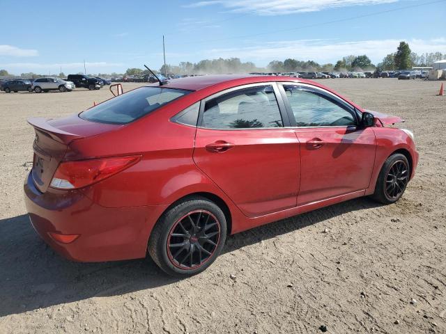 KMHCT4AE7HU394442 - 2017 HYUNDAI ACCENT SE RED photo 3