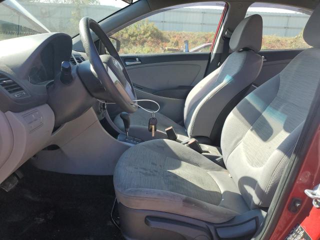 KMHCT4AE7HU394442 - 2017 HYUNDAI ACCENT SE RED photo 7