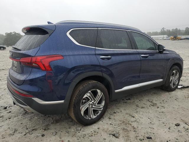 5NMS34AJ8NH399696 - 2022 HYUNDAI SANTA FE SEL BLUE photo 3
