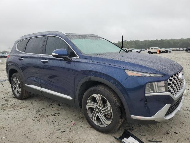 5NMS34AJ8NH399696 - 2022 HYUNDAI SANTA FE SEL BLUE photo 4