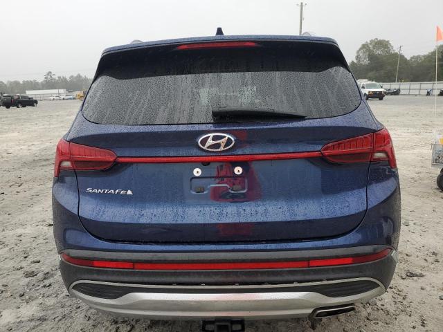 5NMS34AJ8NH399696 - 2022 HYUNDAI SANTA FE SEL BLUE photo 6