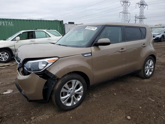 KNDJP3A57F7159741 - 2015 KIA SOUL + TAN photo 1