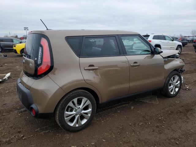 KNDJP3A57F7159741 - 2015 KIA SOUL + TAN photo 3