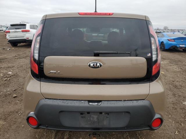 KNDJP3A57F7159741 - 2015 KIA SOUL + TAN photo 6