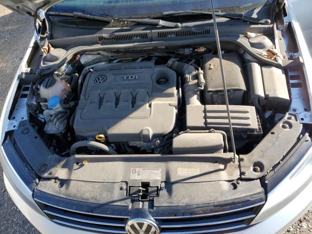 3VWDA7AJ3FM241231 - 2015 VOLKSWAGEN JETTA TDI SILVER photo 11