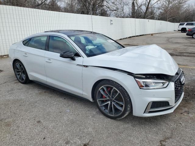 WAUC4CF55JA136719 - 2018 AUDI S5 PRESTIGE WHITE photo 4