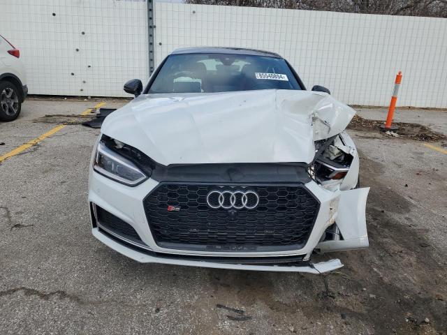 WAUC4CF55JA136719 - 2018 AUDI S5 PRESTIGE WHITE photo 5