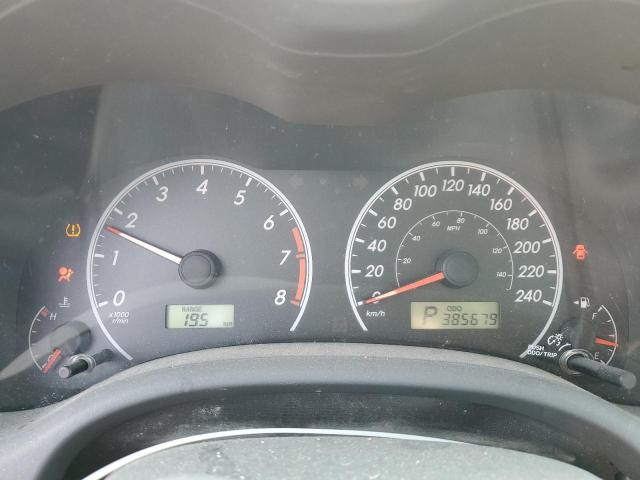 2T1BU4EE3AC262952 - 2010 TOYOTA COROLLA BASE 红色 照片 9