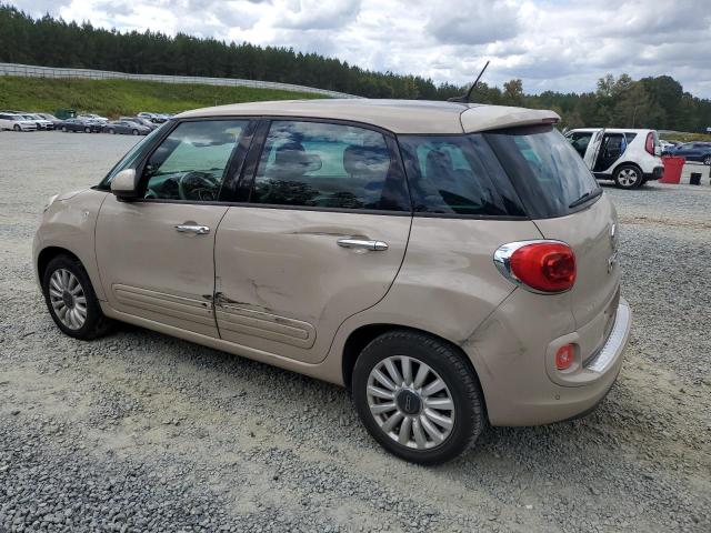ZFBCFABHXEZ027099 - 2014 FIAT 500L EASY TAN photo 2
