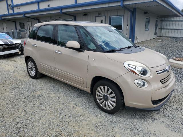 ZFBCFABHXEZ027099 - 2014 FIAT 500L EASY TAN photo 4